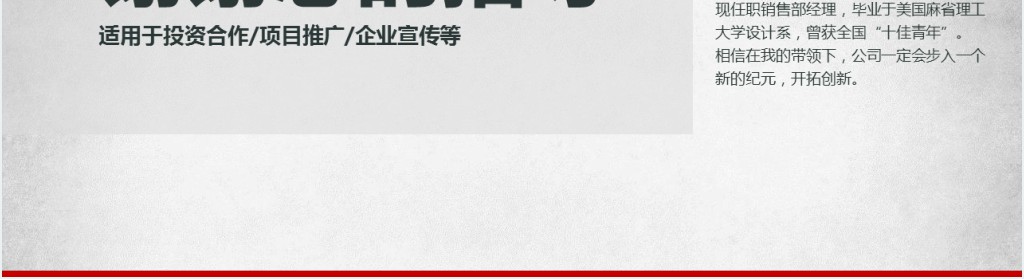网红投资商业计划书PPT模板 网红投资商业计划书PPT模板