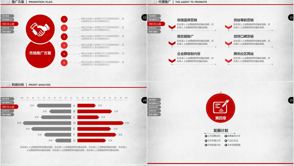 网红投资商业计划书PPT模板 网红投资商业计划书PPT模板