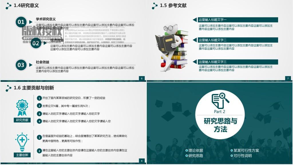 复旦大学奖学金答辩PPT模板 复旦大学奖学金答辩PPT模板