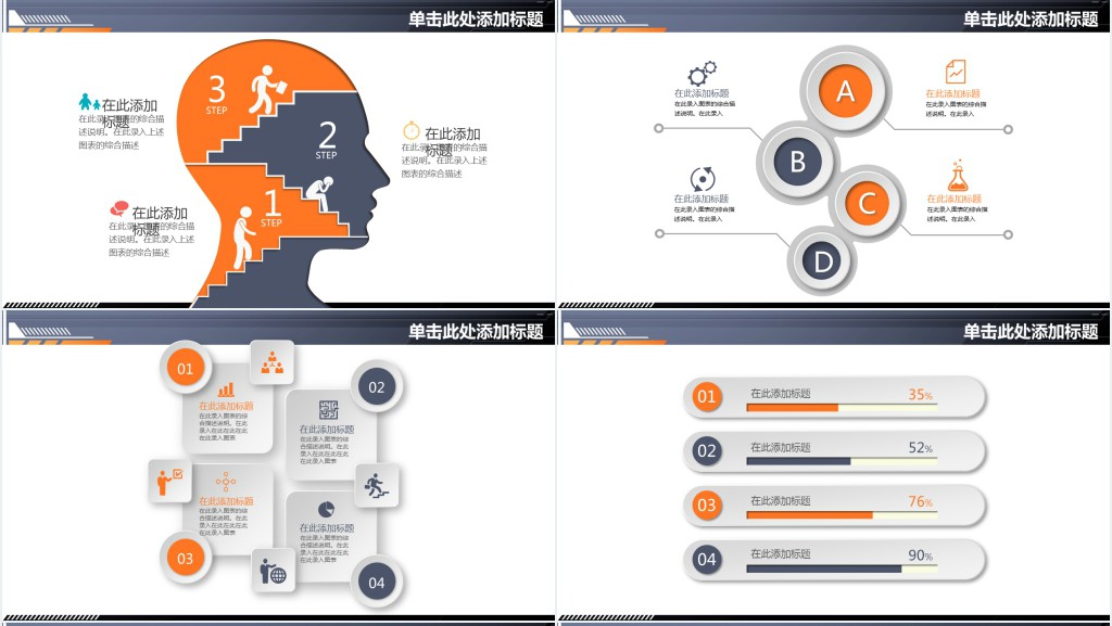 工业科技工作汇报PPT模板