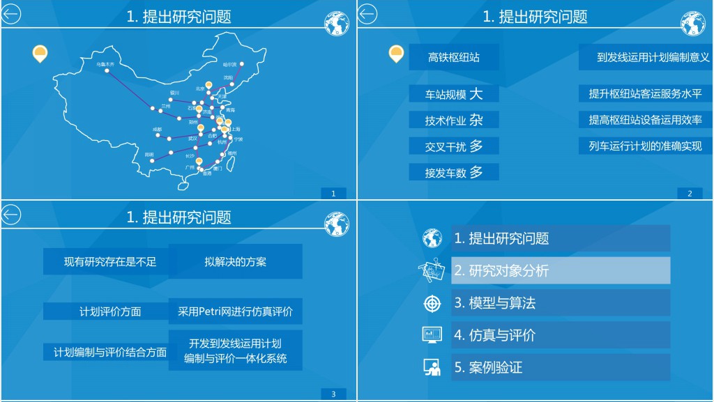 交通运输管理论文答辩PPT模板 交通运输管理论文答辩PPT模板