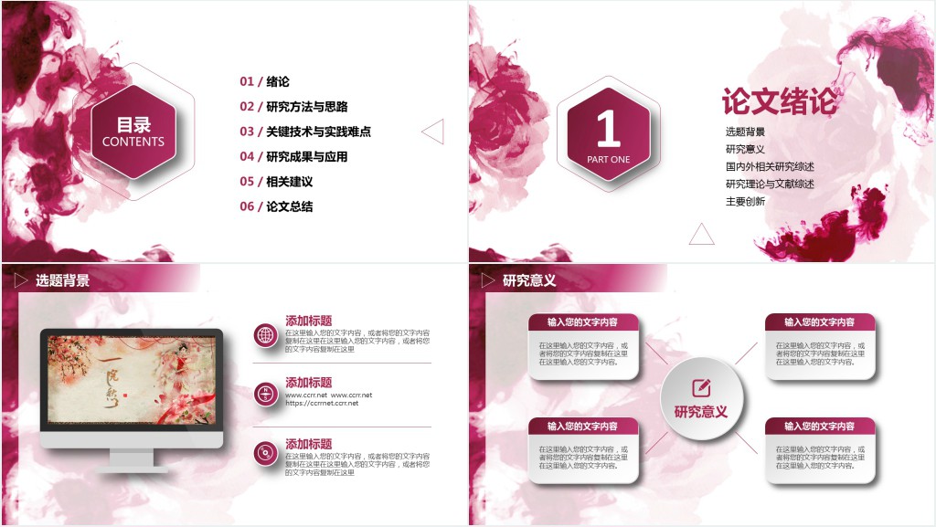 经济管理毕业答辩PPT范文模板 经济管理毕业答辩PPT范文模板