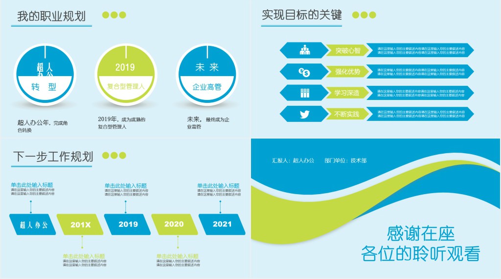 教育机构市场年终述职报告PPT范文 教育机构市场年终述职报告PPT范文