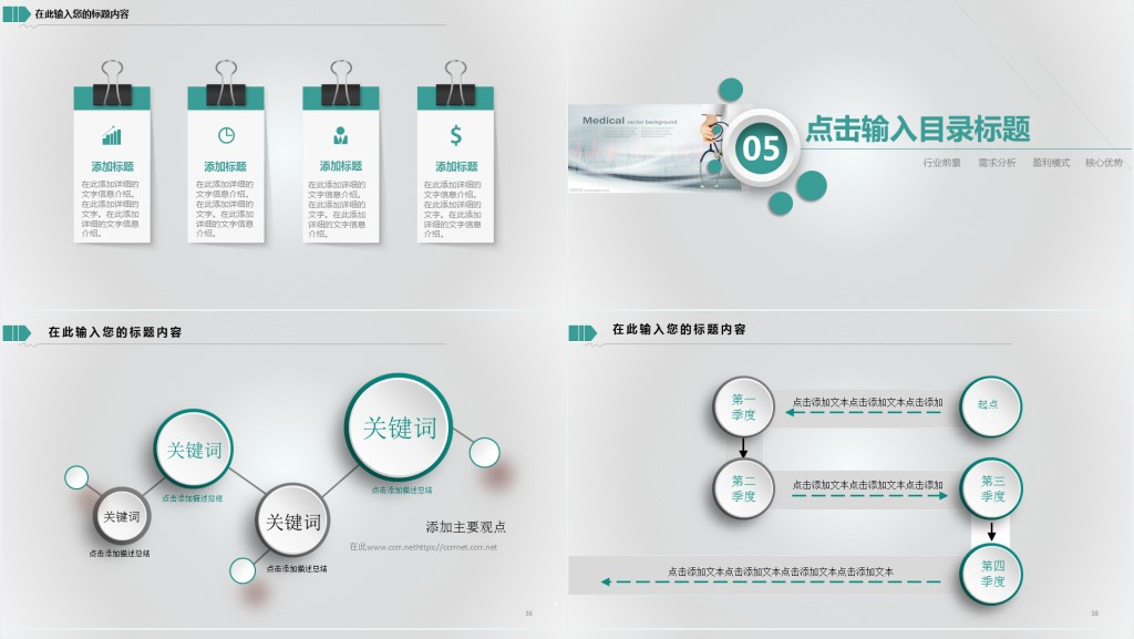 医疗废物管理工作汇报PPT模板 医疗废物管理工作汇报PPT模板