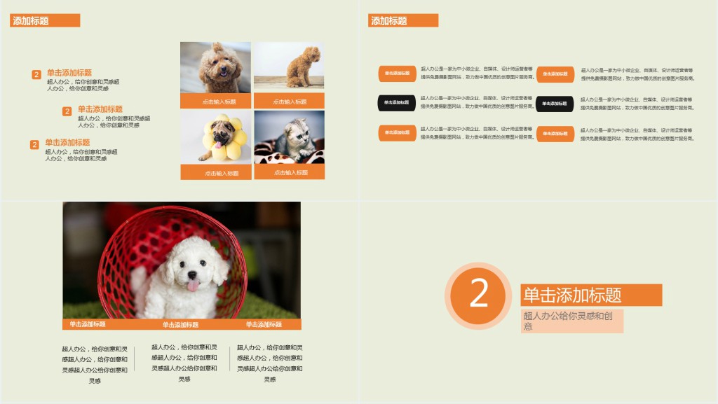 宠物店商业计划书PPT模板 宠物店商业计划书PPT模板