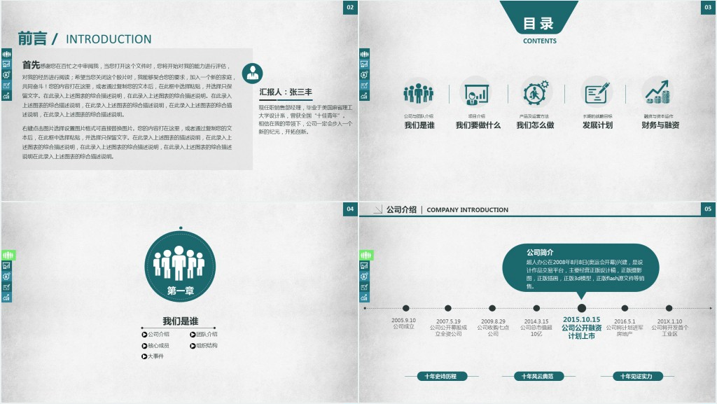 互联网项目融资计划书PPT模板 互联网项目融资计划书PPT模板