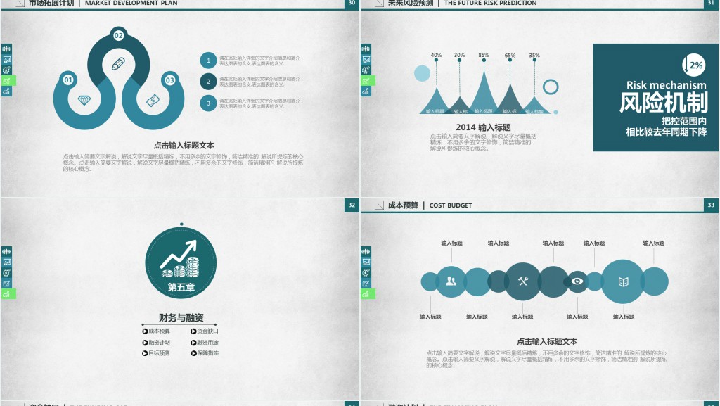互联网项目融资计划书PPT模板 互联网项目融资计划书PPT模板