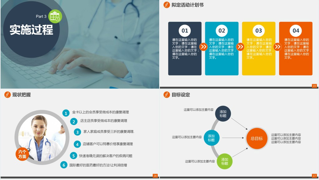 医学技术研究报告PPT模板 医学技术研究报告PPT模板