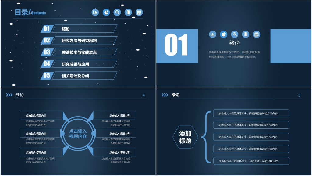 复旦大学化学系答辩PPT模板