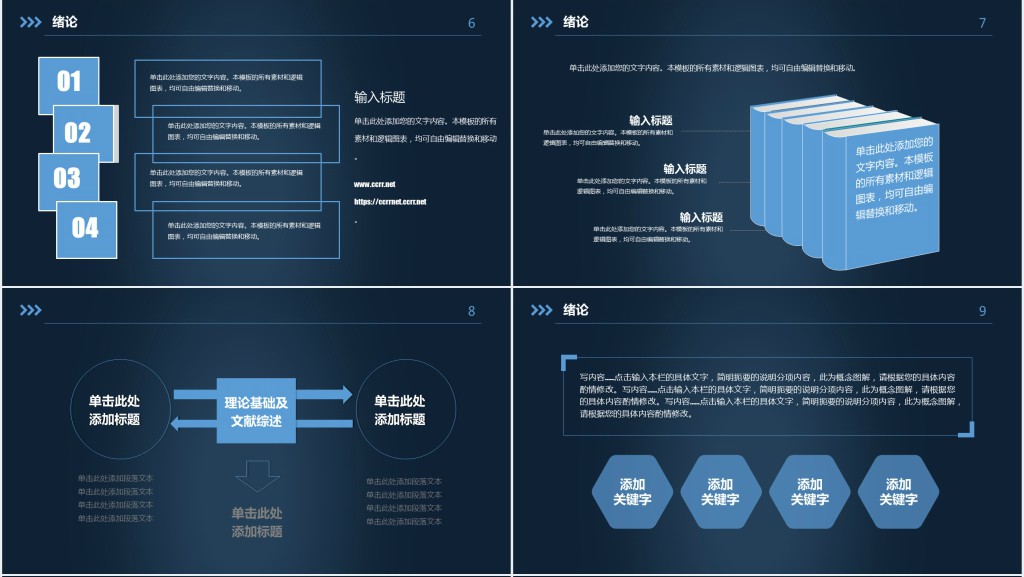 复旦大学化学系答辩PPT模板