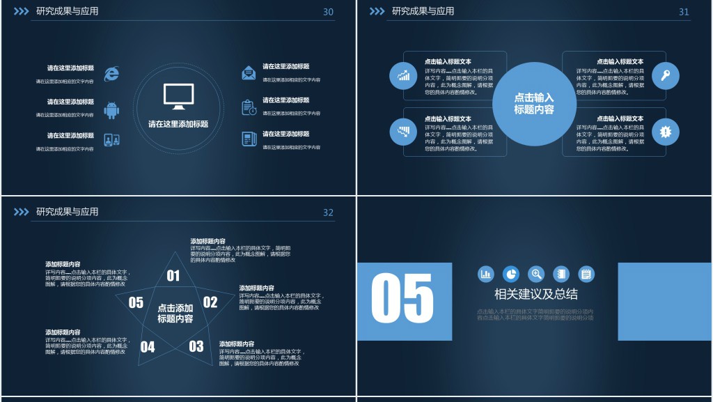 复旦大学化学系答辩PPT模板