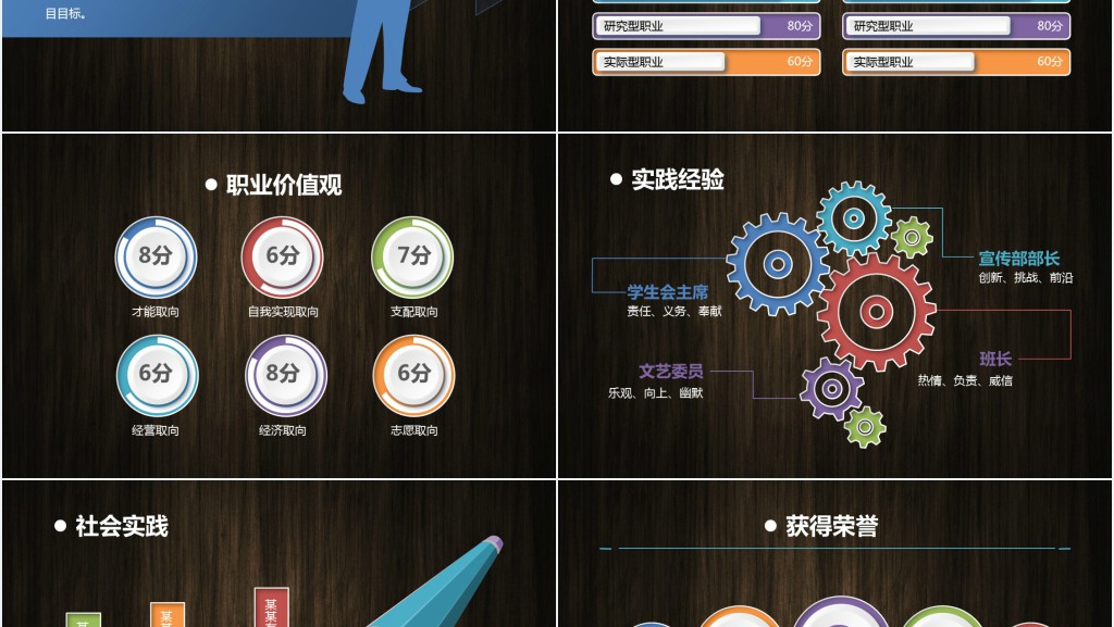 计算机系大学生职业规划通用PPT模板 计算机系大学生职业规划通用PPT模板