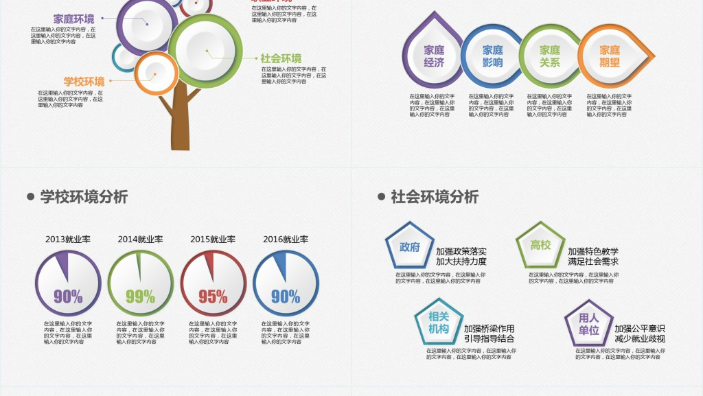 精美职业规划PPT模板 精美职业规划PPT模板