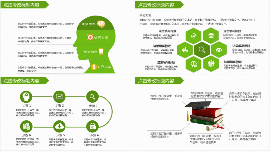 艺术学院毕业论文答辩PPT模板