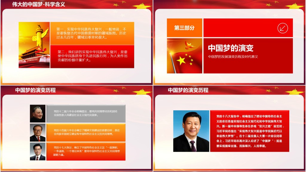 我的美丽中国梦党课学习讲座PPT课件 我的美丽中国梦党课学习讲座PPT课件