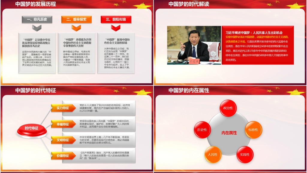 我的美丽中国梦党课学习讲座PPT课件 我的美丽中国梦党课学习讲座PPT课件
