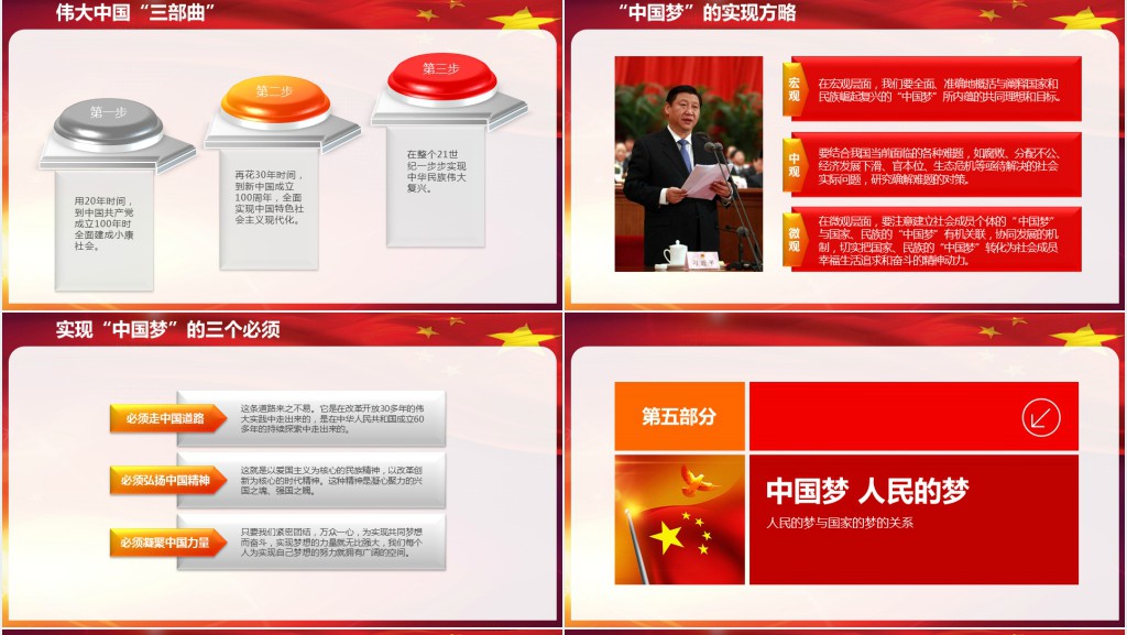 我的美丽中国梦党课学习讲座PPT课件 我的美丽中国梦党课学习讲座PPT课件