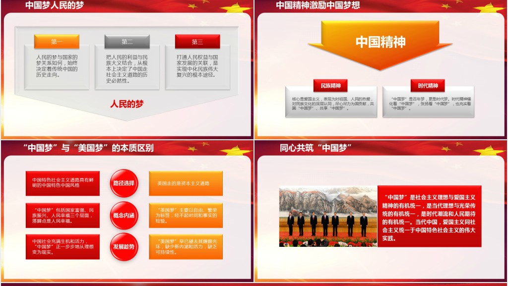 我的美丽中国梦党课学习讲座PPT课件 我的美丽中国梦党课学习讲座PPT课件