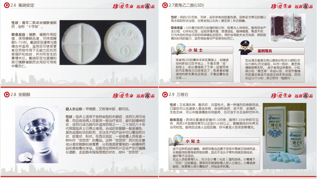 免费青少年禁毒知识宣传PPT课件