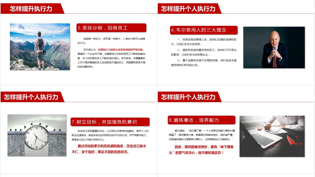 中国企业人员执行力培训PPT 中国企业人员执行力培训PPT