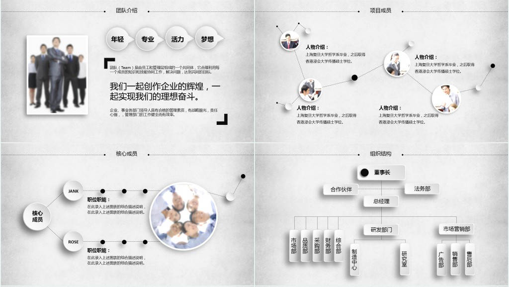 融资路演商业计划书PPT模板 融资路演商业计划书PPT模板