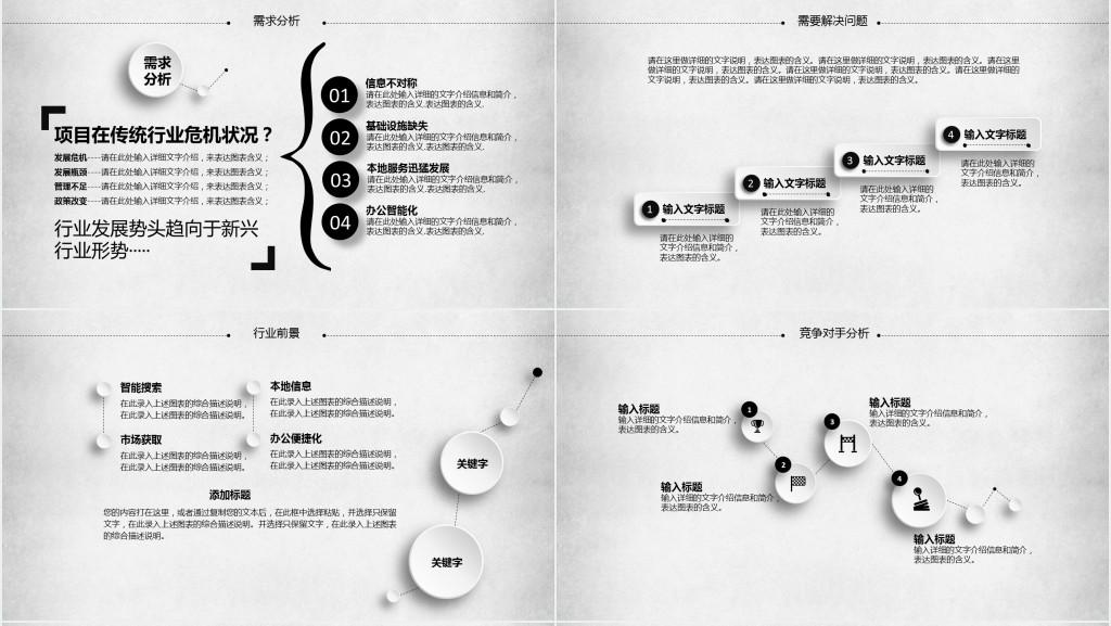 融资路演商业计划书PPT模板 融资路演商业计划书PPT模板