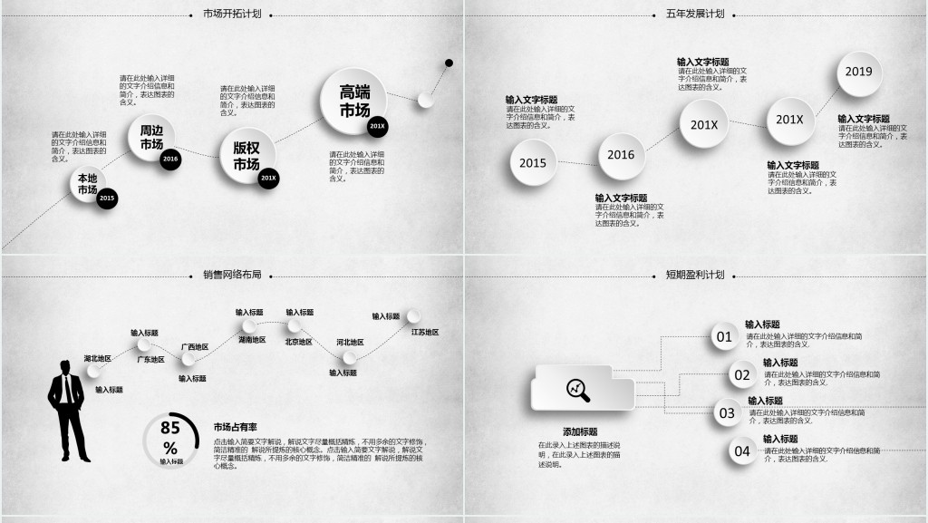 融资路演商业计划书PPT模板 融资路演商业计划书PPT模板