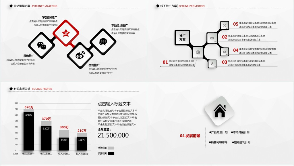 白色微粒体创业商业融资计划书PPT模板 白色微粒体创业商业融资计划书PPT模板