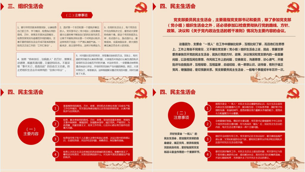 党风新时期基层党建创新工作智能PPT党课 党风新时期基层党建创新工作智能PPT党课