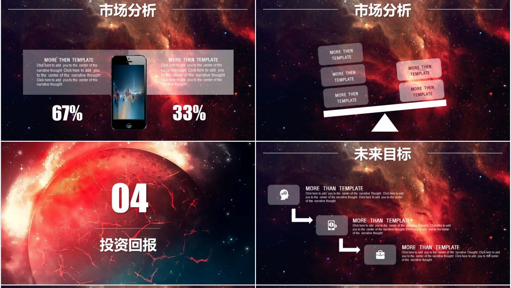 给投资人看的商业计划书PPT模板 给投资人看的商业计划书PPT模板