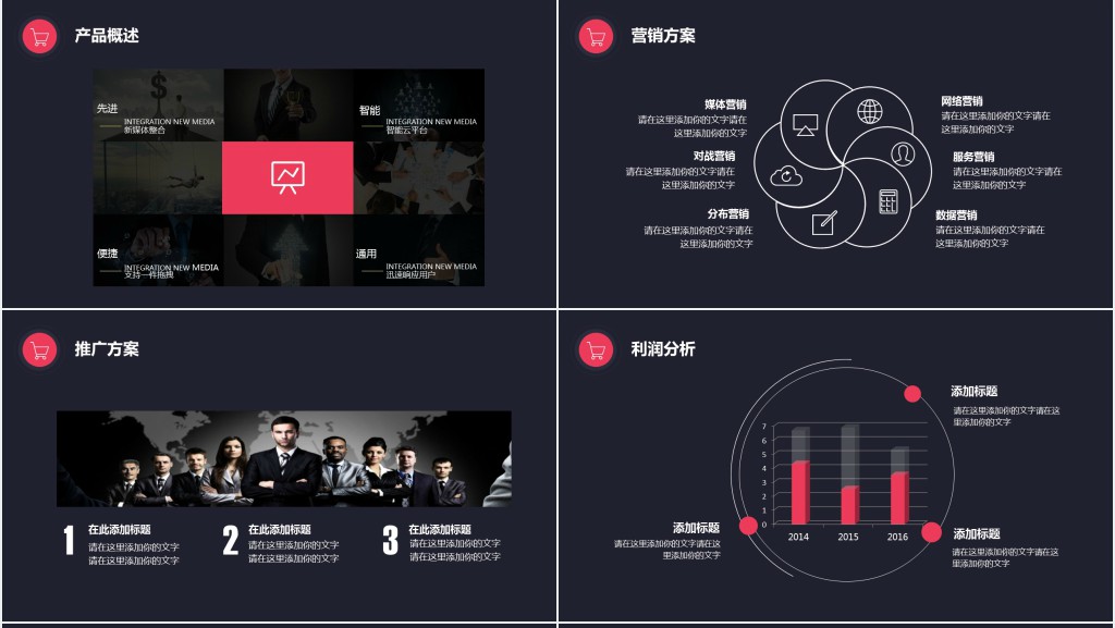 创新创业商业计划书PPT模板 创新创业商业计划书PPT模板