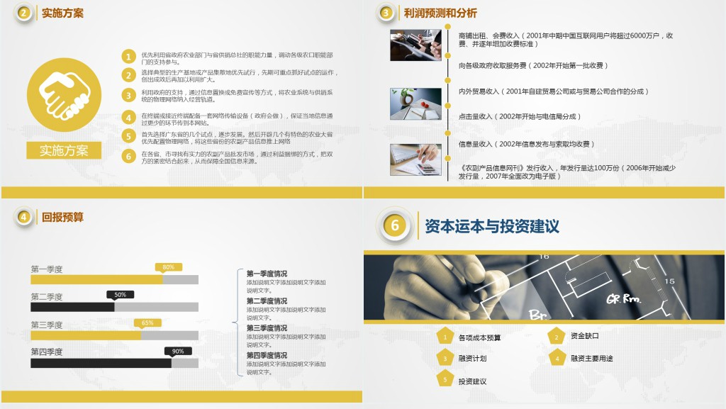 大学生创业融资计划书PPT模板 大学生创业融资计划书PPT模板