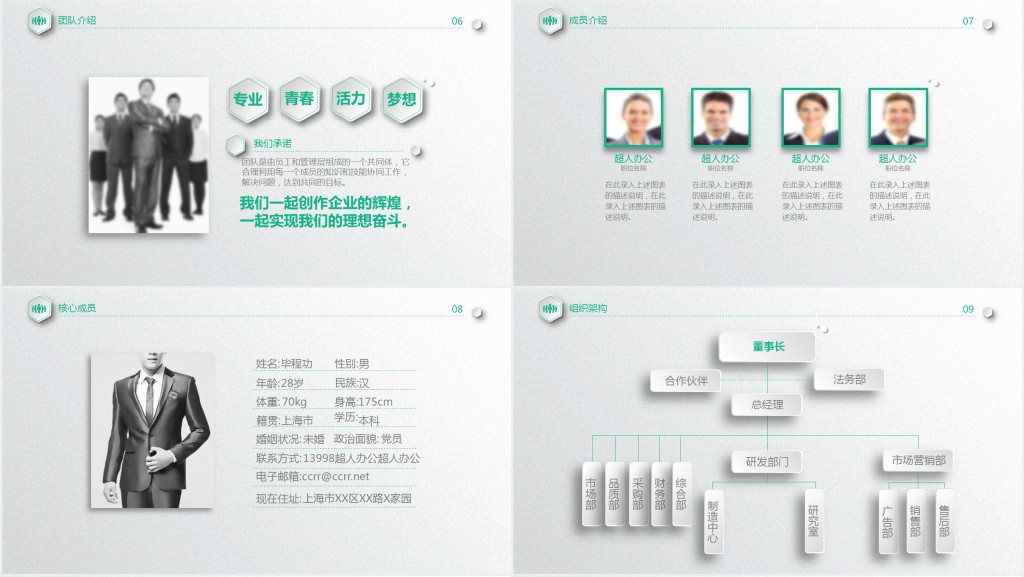 语言服务项目计划书PPT模板 语言服务项目计划书PPT模板