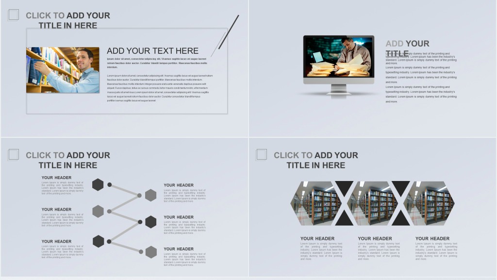 小清新IOS风教育培训课件PPT模板