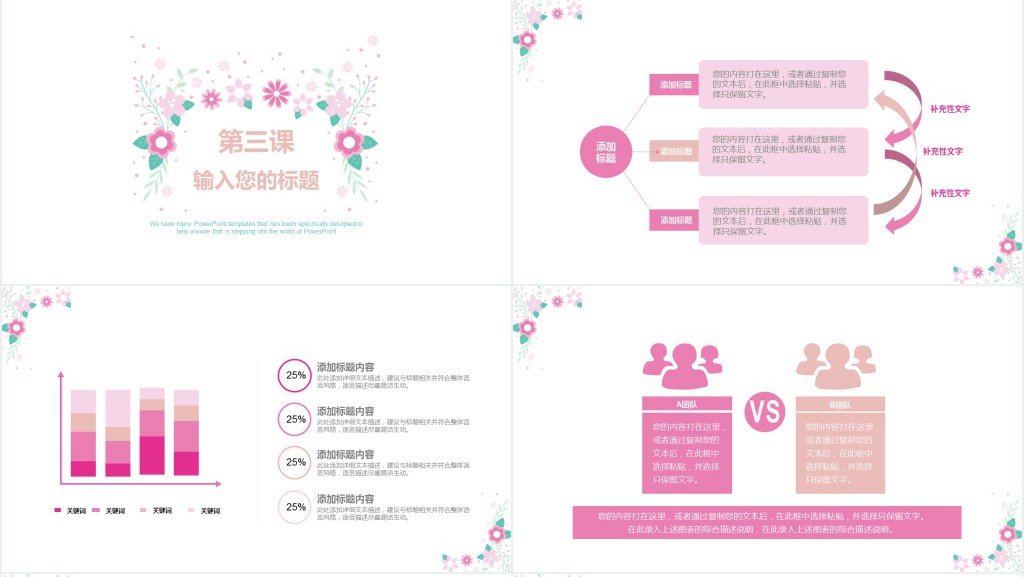 园林花卉栽培技术说课PPT模板 园林花卉栽培技术说课PPT模板