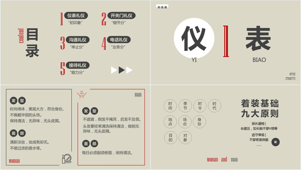 职场办公室人员礼仪培训PPT课件 职场办公室人员礼仪培训PPT课件