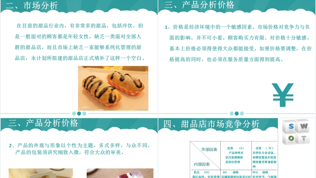 主营咖啡和甜品的大学生蛋糕店创业计划书PPT模板 主营咖啡和甜品的大学生蛋糕店创业计划书PPT模板