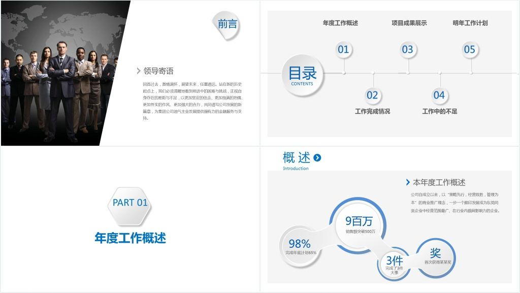 白色极简微立体工作总结工作汇报PPT模板 白色极简微立体工作总结工作汇报PPT模板