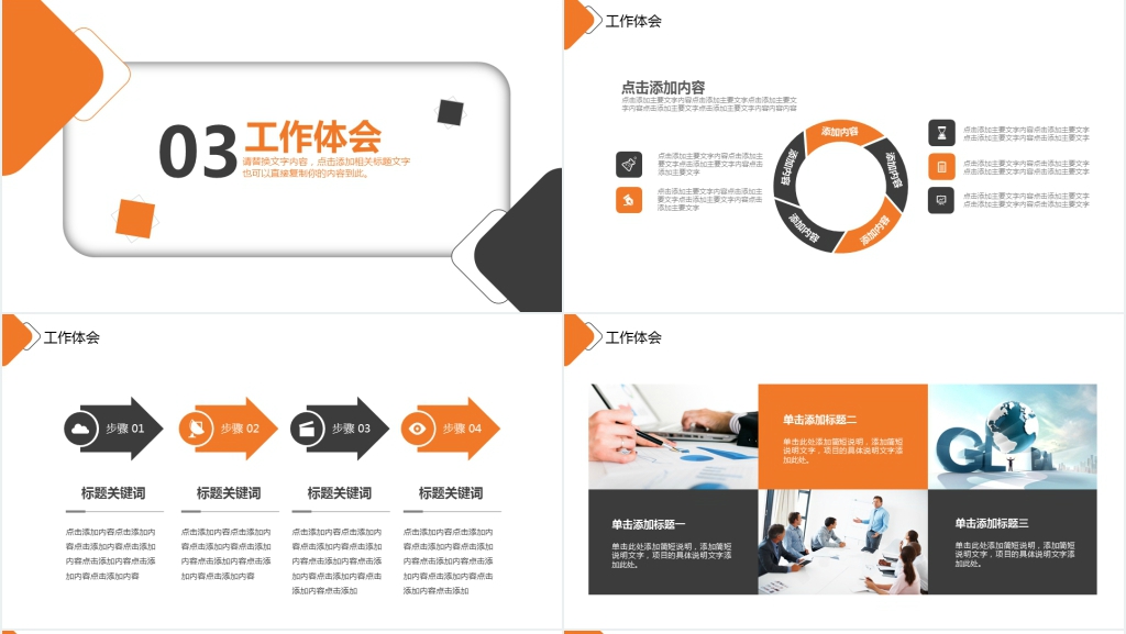 创意述职报告动态PPT模版