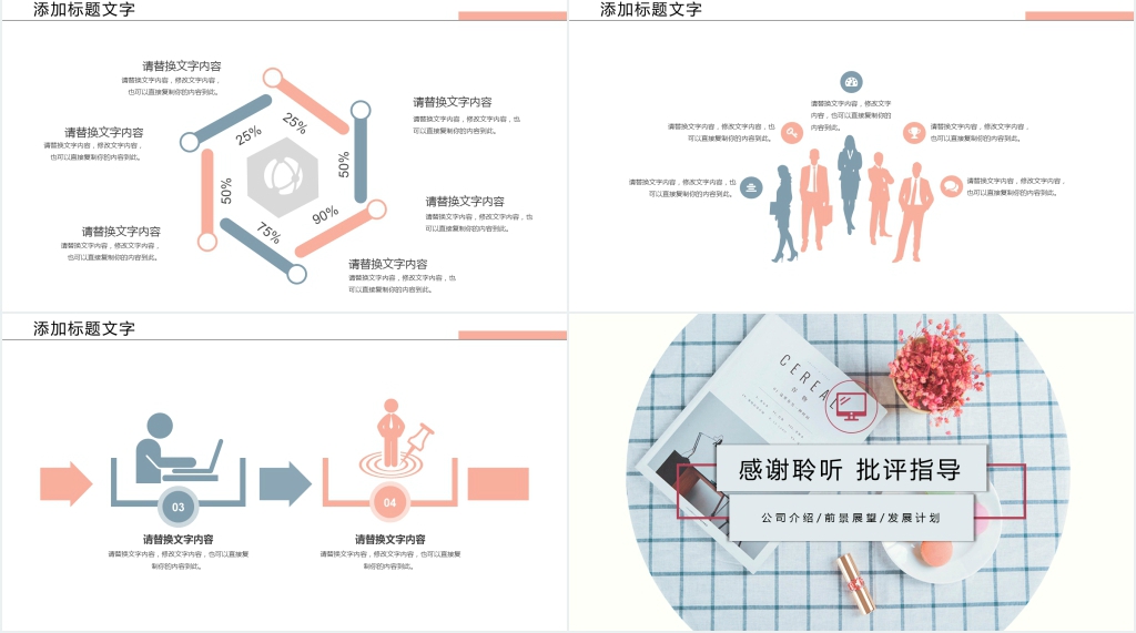 稳重内容详细简约投资计划PPT模板