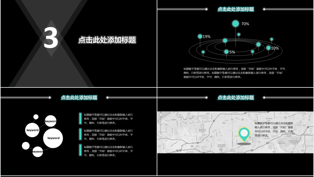 黑色简约大气商务计划总结报告宣传