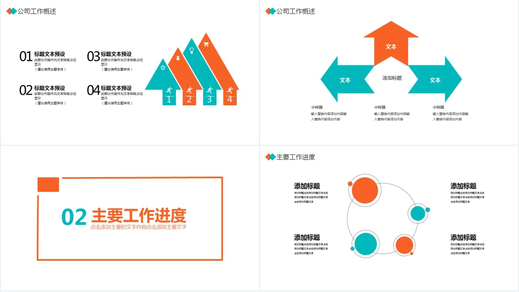 公司商务计划汇报PPT
