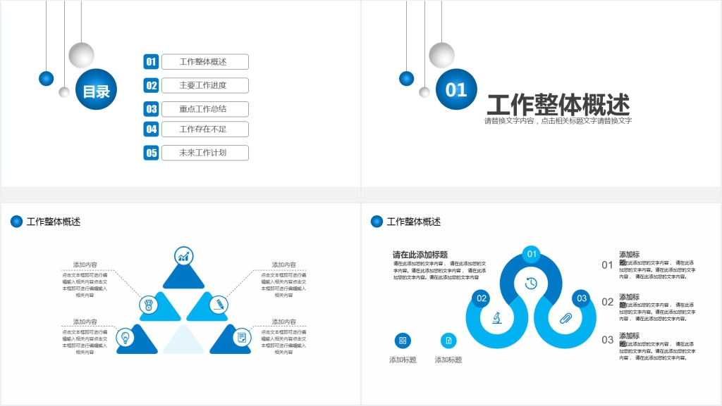 公司部门商务工作汇报PPT
