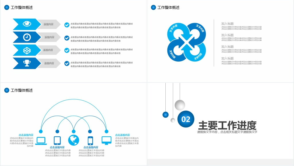 公司部门商务工作汇报PPT
