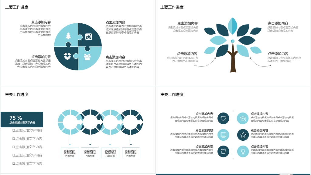 团队部门工作汇报PPT