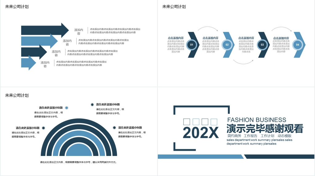 公司部门商务汇报PPT