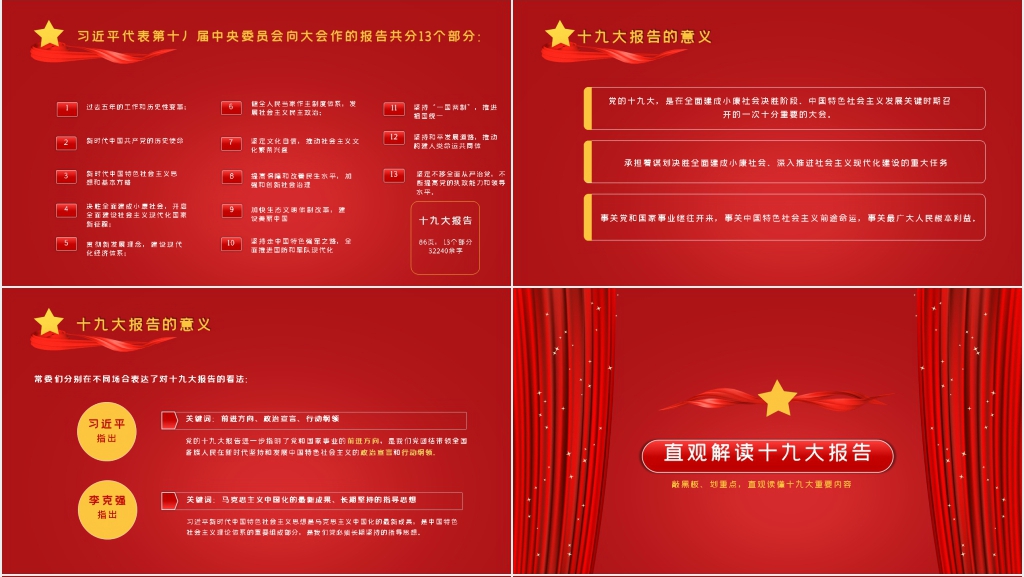新时代不忘初心牢记使命PPT模板
