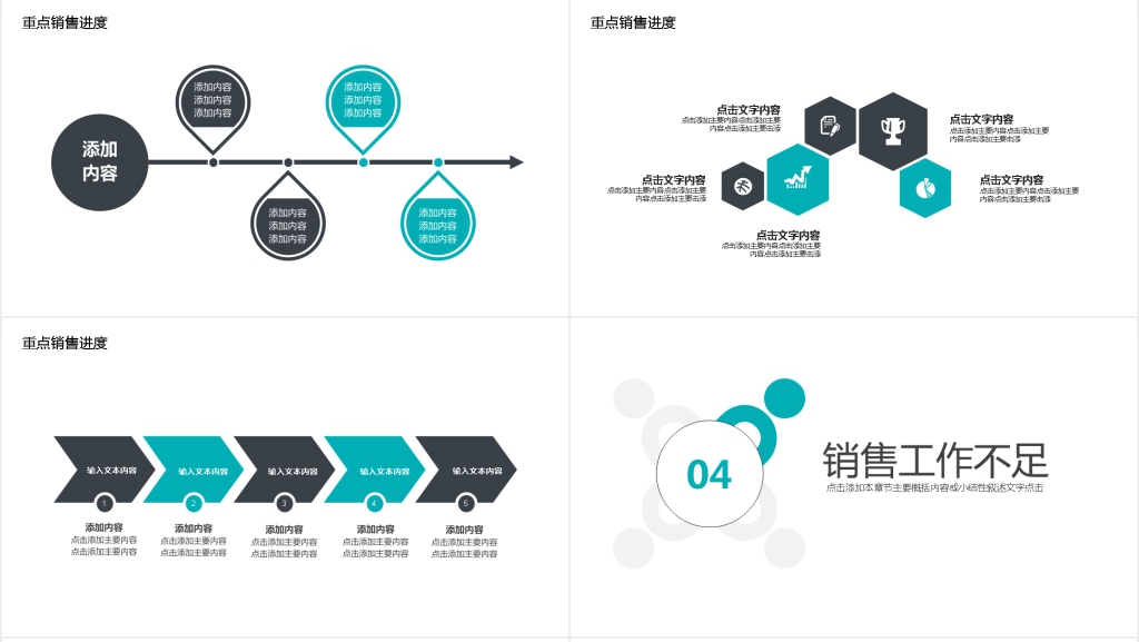 团队部门商务汇报PPT