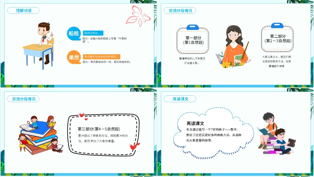 曹冲称象成语故事PPT 曹冲称象成语故事PPT