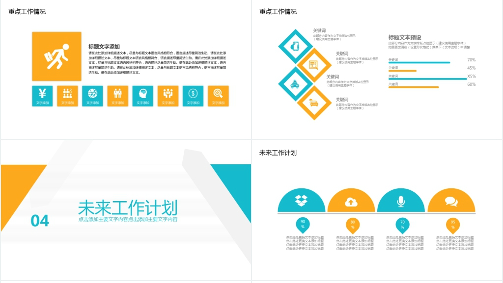 企业商务部门总结计划PPT